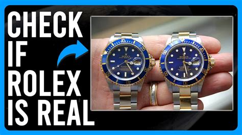 how can i tell if a rolex watch is real|how to identify rolex.